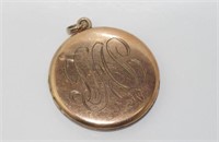 Victorian rolled gold locket