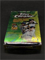 2001 Topps Chrome Series 2 Baseball Hobby Box -