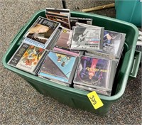 Green Tote Loaded with CDs