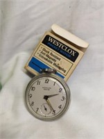 Westclox Pocket Watch, Works, New Old Stock
