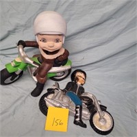 motorcycle figurines