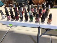 21 bottles of OPI nail polish