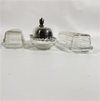 Trio of Butter Dishes