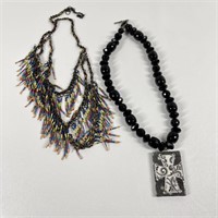 Pair of Costume Jewelry Necklaces