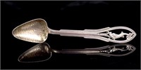 Australian Arts & Crafts silver "dolphin" spoon