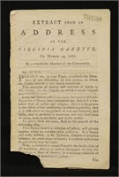 18th c. American Call for Abolition