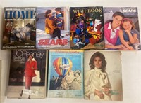 Lot of Vintage Catalogs Sears and JC Penney's