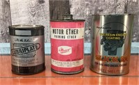 Lubriplate, Macco, Slick 50 tins