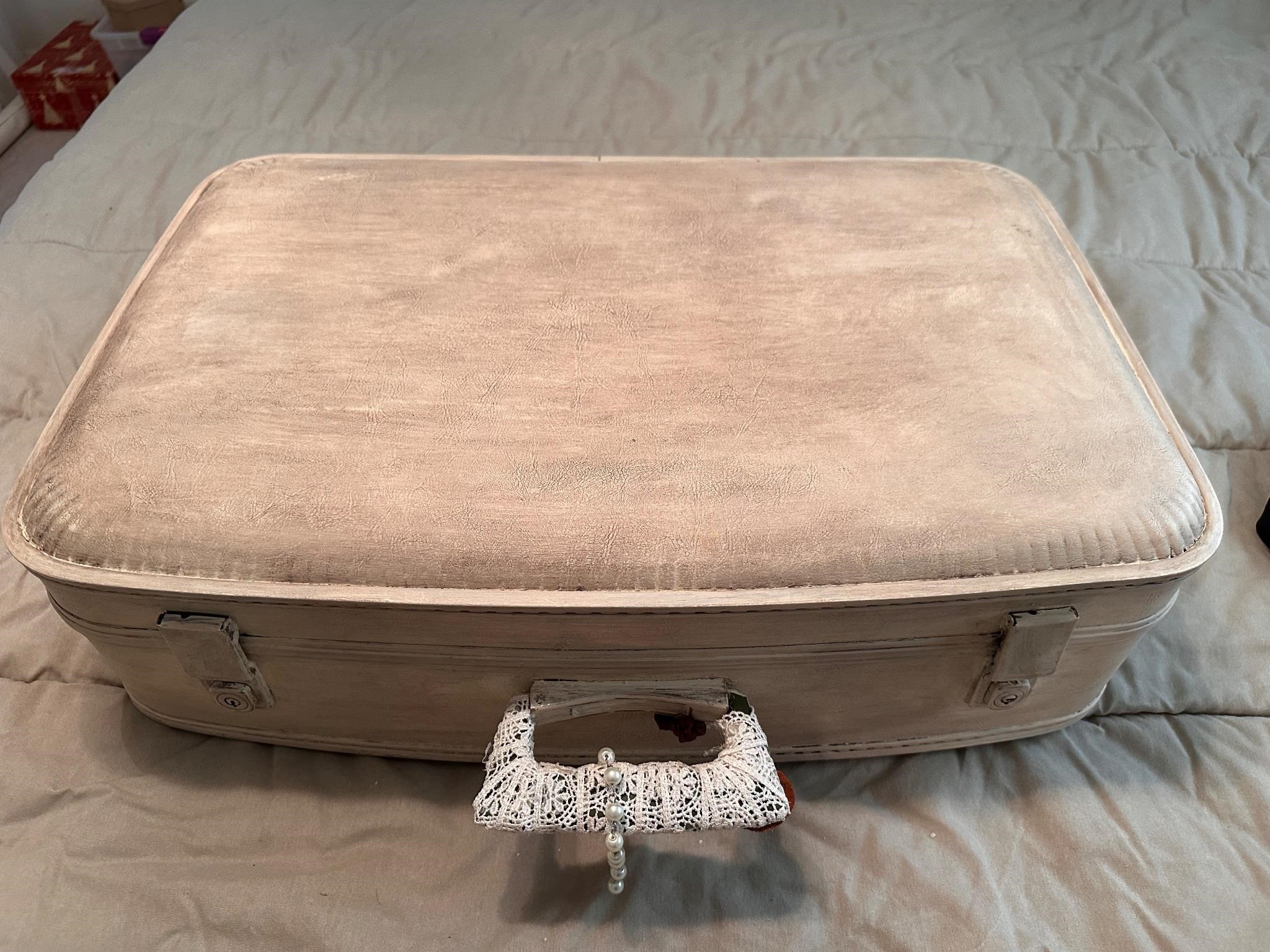 Vintage hard suitcase