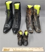 Victorian Leather Boots & Children's Shoes