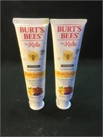 Burt’s Bees for kids fruit fusion toothpaste