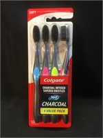 Colgate charcoal infused tapered bristles ,