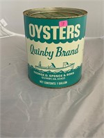 Quinby Brand VA 612 Gallon Oyster Can