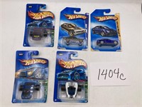 5 NOS Hot Wheel Cars