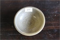 Yaozhou ware bowl, interior and