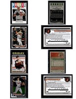 Lot of 4 Orioles Rookies & Prospect Cards