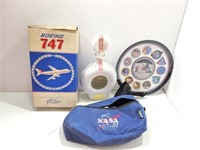 Assorted NASA & Boeing Collectibles