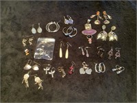 7 - Sterling Silver earrings and assorted jewelry