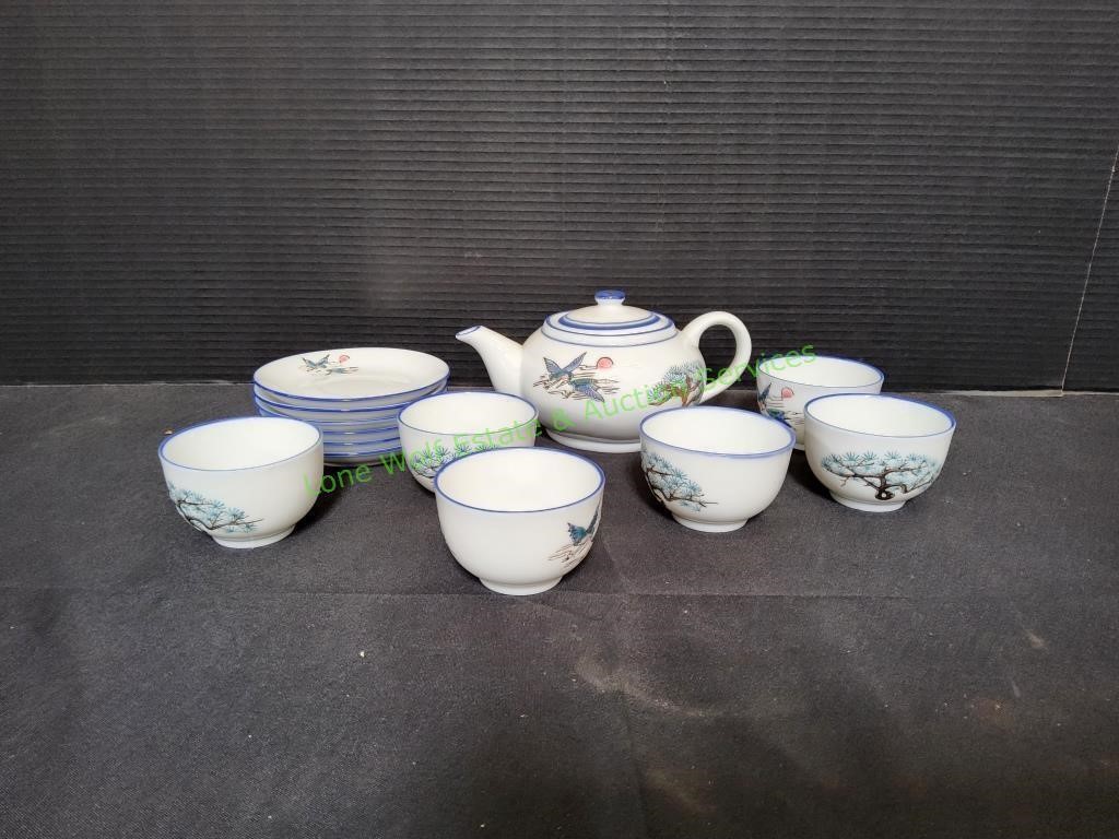Japanese Porcelain Tea Set, 13pc