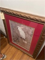 Vintage Bird Frame Decoration