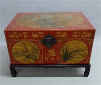 Vintage Asian Chest on Stand