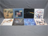 8 Vintage Assorted Vinyl Records