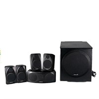 Polk Audio PSW-250 & (5) Surround Sound Speakers