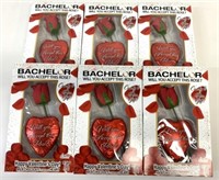 6 Bachelor Milk Chocolate Heart