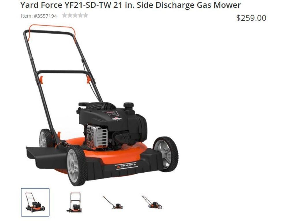 N8523 21 Side 125cc Discharge Gas Lawn Mower