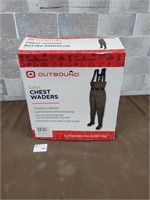 Chest waders with bootfoot (unopened box)