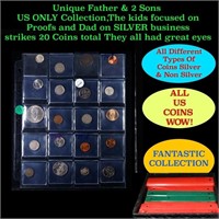 Unique Father & 2 Sons US ONLY Collection,The kids