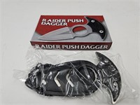 NIB Raider Push Dagger