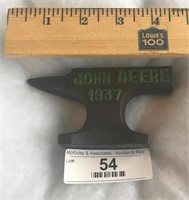 John Deere Collectible Anvil