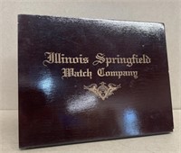 Illinois Springfield watch Company box