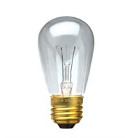 Pack of 25 -S14 11W (11S14) Sign Light Bulb - Var