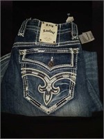 Rock Revival Jean's mens size 34 Ayaan straight