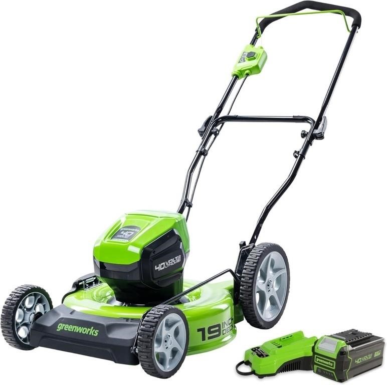 Greenworks 40V 19 Brushless Lawn Mower