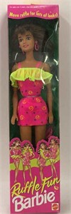 Ruffle Fun Barbie In Original Box