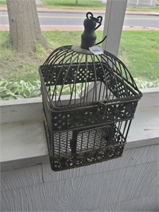 Wire Bird Cage Decor