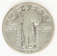 Coin Scarce-1927-S Standing Liberty Quarter-F