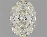 Gia Certified Oval Cut .90ct Si2 Diamond