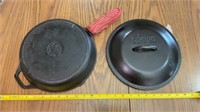 Lodge Cast Iron Skillet With Lid