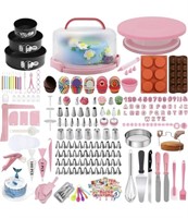 678 PCS Cake Decorating Tools with Cake Carrier