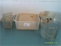 Mixed Lot Of Food Containers