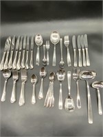 Assortment Flatware as pictured Oneida, Wirths