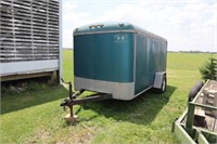 Shadowmast Enclosed Single Axle Trailer