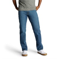 Men's 34x29 Lee Regular Fit Straight Leg Jeans,