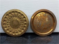 Brass Decorative Plate and Bronze Decorative
