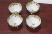 Set of 4 Nippon Nut dishes