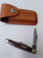 Case Pocket Knife and Guide Series Leather Holder